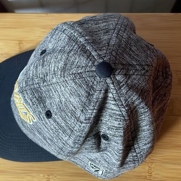 Saints Football The Game Black and Gray Cap w/Gold & White Logo (L/XL) - Picture 6 of 12